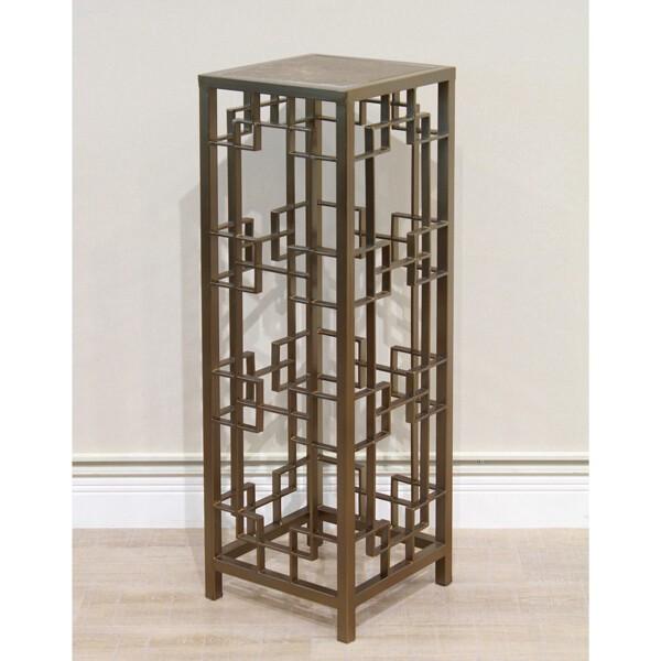 フラワースタンド ブロンズ AJ-444-1-G 花台 飾り棚 アイアン 室内 玄関 おしゃれ 鉢台 ガーデンラック |  | 02