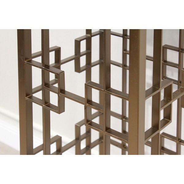 フラワースタンド ブロンズ AJ-444-1-G 花台 飾り棚 アイアン 室内 玄関 おしゃれ 鉢台 ガーデンラック |  | 04