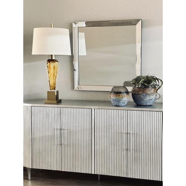 ウォールミラー 正方形 Lサイズ 80cm×80cm XR-3560-7070 掛鏡 掛け かがみ おしゃれ エレガント 高級感 アンティーク |  | 02