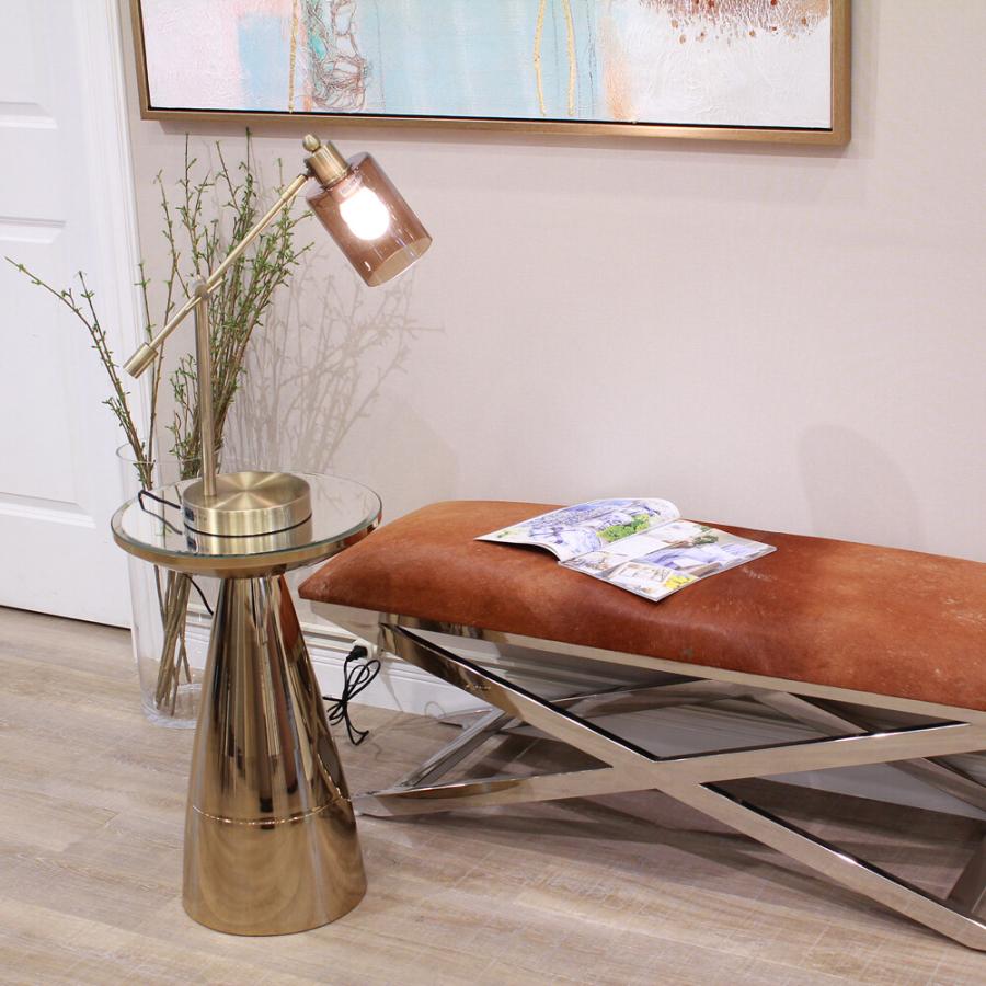 テーブルランプ ガラス ブロンズランプ AC-064 | ブランド登録なし | 05