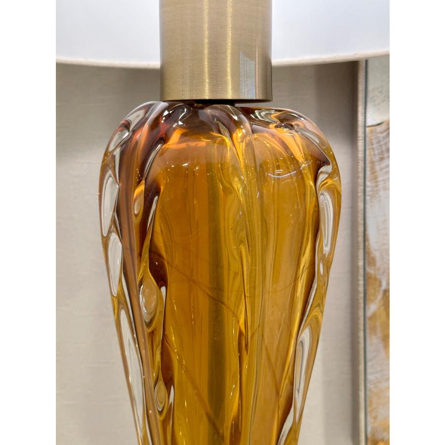 テーブルランプ ガラス オレンジ モダン AC-1528 | ブランド登録なし | 07