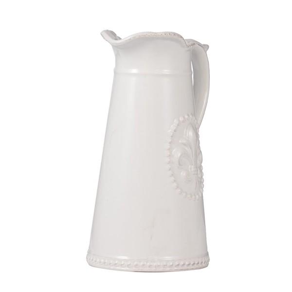 ホワイトピッチャー AN-67120 水差し おしゃれ アンティーク 置物 オブジェ カフェ |  | 01