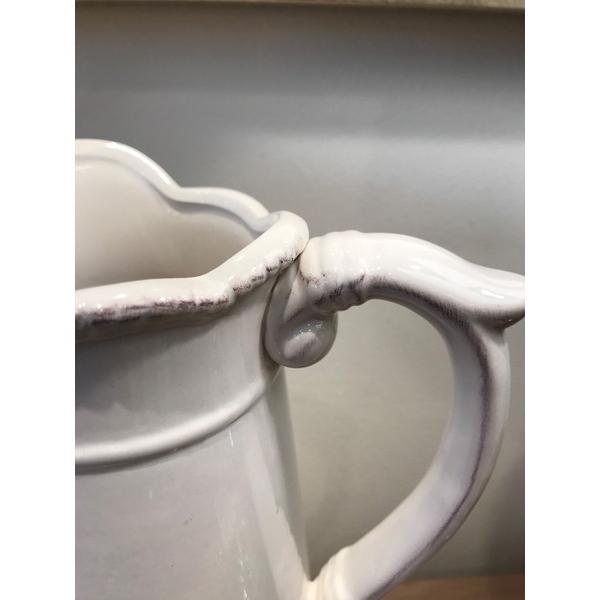 ホワイトピッチャー AN-67120 水差し おしゃれ アンティーク 置物 オブジェ カフェ |  | 08