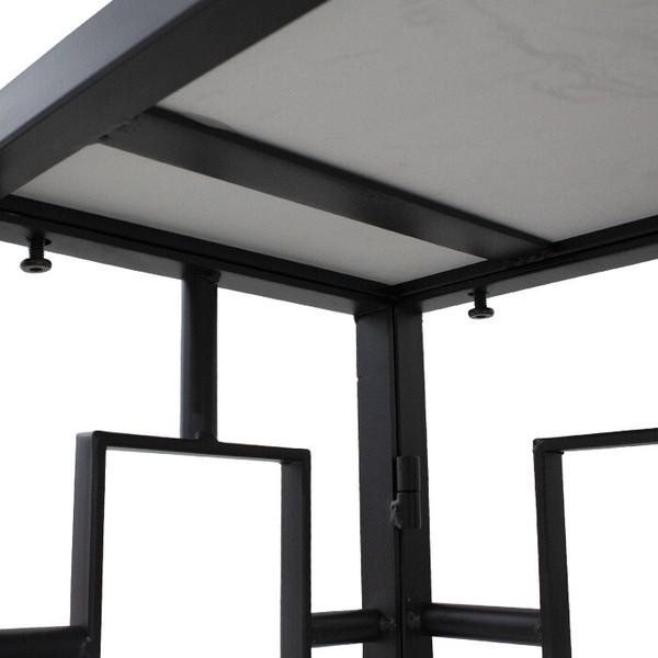 大理石とアイアンのコンソールテーブル アンティーク おしゃれ 高級感 飾り棚 リビング 玄関 |  | 12