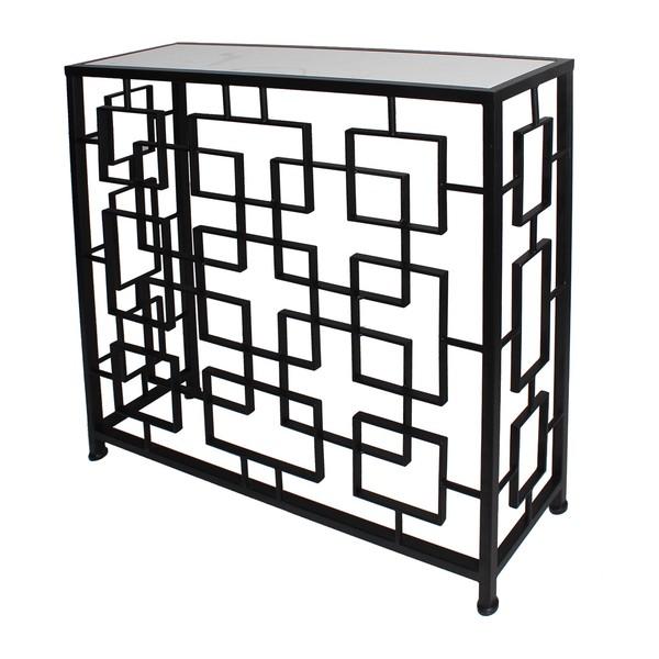 大理石とアイアンのコンソールテーブル アンティーク おしゃれ 高級感 飾り棚 リビング 玄関 |  | 01