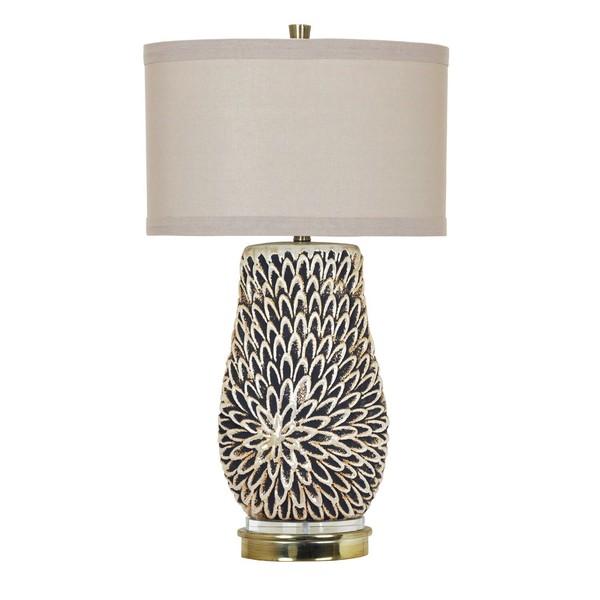 陶器のモダンデザインテーブルランプ ライト 照明 間接照明 リビング 寝室 AC-1989 アンティーク おしゃれ 照明 玄関 デスクライト リビング | 