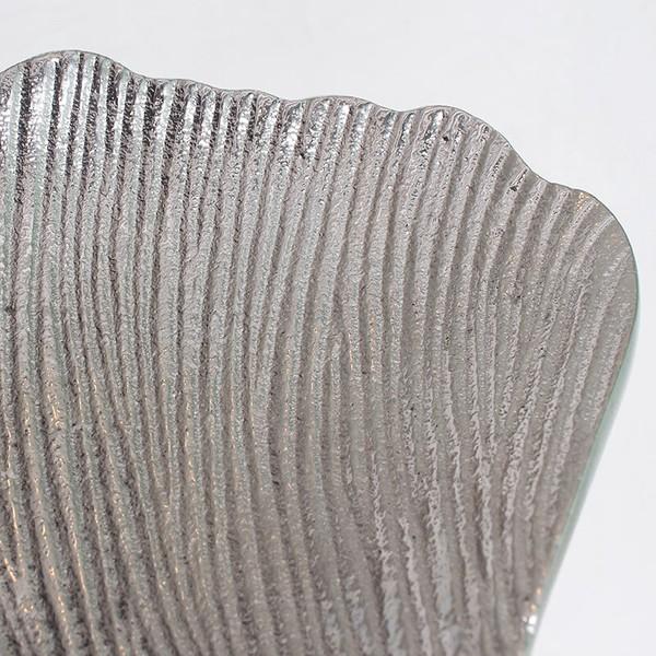 シルバーのリーフトレイ 大小セット お盆 トレー 小物入れ 小物収納 おしゃれ アンティーク 高級感 |  | 04