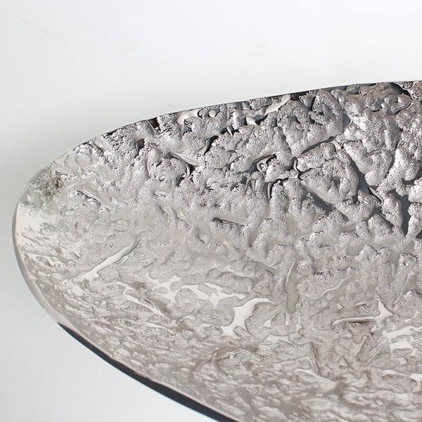 シルバートレイ 大小2個セット お盆 トレー 小物入れ 小物収納 おしゃれ アンティーク 高級感 |  | 04