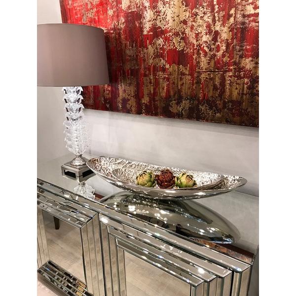 シルバートレイ 大小2個セット お盆 トレー 小物入れ 小物収納 おしゃれ アンティーク 高級感 |  | 05