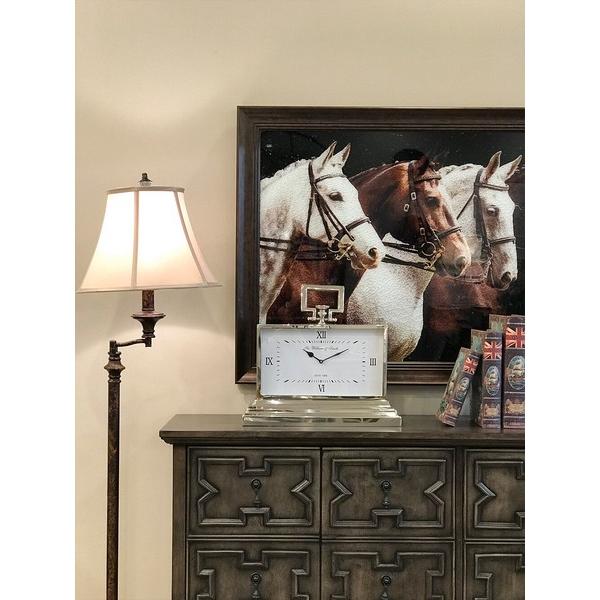 置き時計 シルバー 大 おしゃれ エレガント 高級感 インテリア 置時計 |  | 06