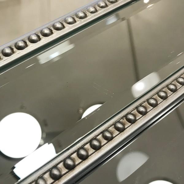 ウォールミラー 44×134 掛鏡 掛け かがみ おしゃれ エレガント 高級感 アンティーク |  | 09