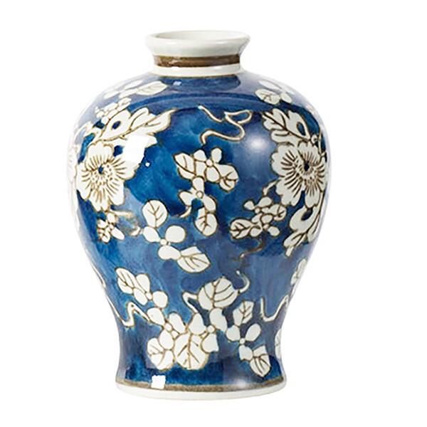 シノワズリな蓋付き壺 花瓶 4点セット AN-2272 花瓶 おしゃれ かわいい 可愛い 陶器 玄関 リビング アンティーク 花器 |  | 06