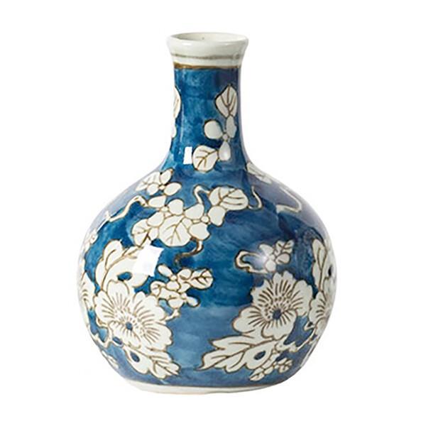 シノワズリな蓋付き壺 花瓶 4点セット AN-2272 花瓶 おしゃれ かわいい 可愛い 陶器 玄関 リビング アンティーク 花器 |  | 07