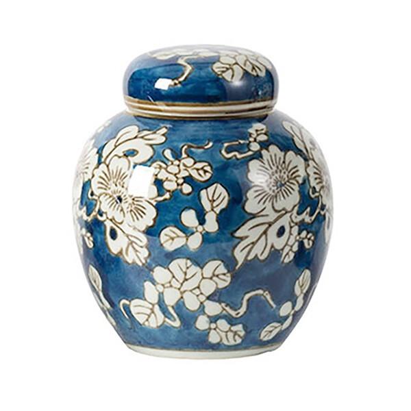 シノワズリな蓋付き壺 花瓶 4点セット AN-2272 花瓶 おしゃれ かわいい 可愛い 陶器 玄関 リビング アンティーク 花器 |  | 08