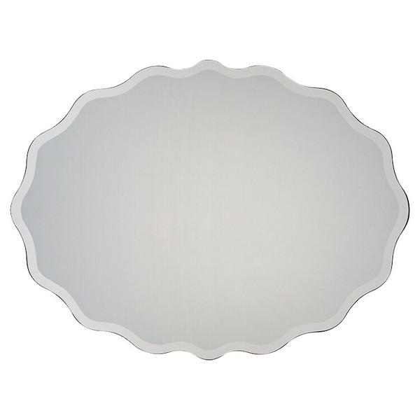 壁掛け ミラー 76×100cm ウォールミラー オーバル 海外家具 リビング CZ-400 掛鏡 掛け かがみ おしゃれ エレガント 高級感 アンティーク |  | 01