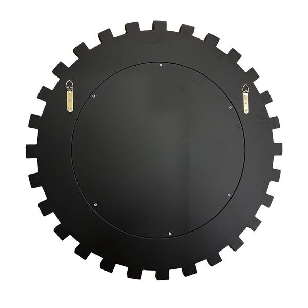 壁掛け ミラー 直径80cm ウォールミラー ラウンドミラー 海外家具 リビング CZ-800 掛鏡 掛け かがみ おしゃれ エレガント 高級感 アンティーク |  | 02