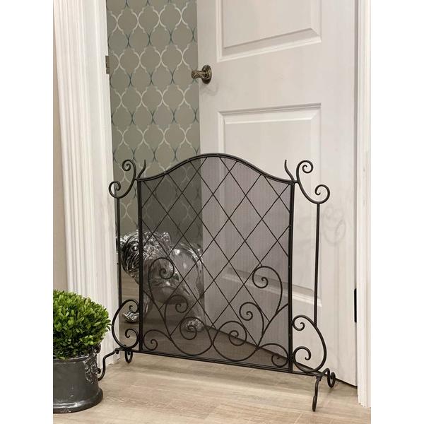 アイアン ファイヤーガード 暖炉 冬 輸入家具 海外 AJ-76 おしゃれ アンティーク調 ディスプレイ 店舗 アイアン製 エレガント 黒 間仕切り |  | 07
