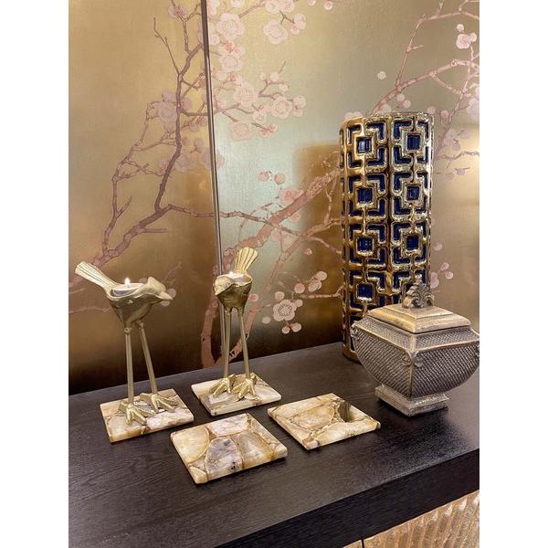 石のコースター 4枚セット おしゃれ エレガント アンティーク 高級感 贈り物に お祝い |  | 08