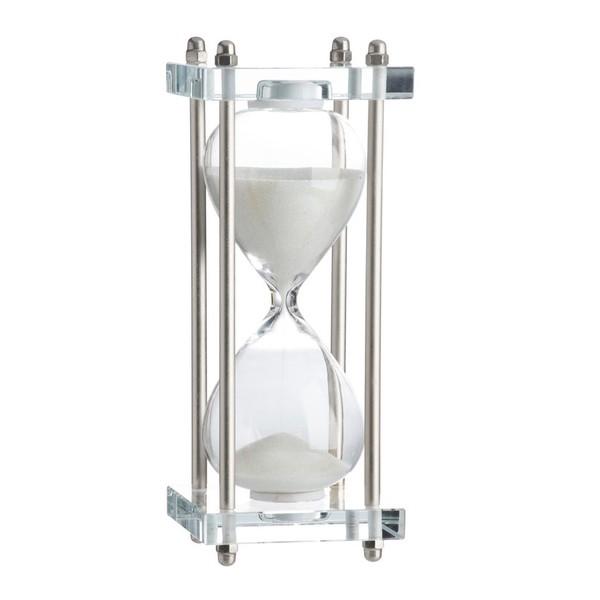 砂時計 ホワイト S AN-76878 おしゃれ 子供部屋 玄関 廊下 壁 モダン デザイン おしゃれ ギフト 贈り物 | 