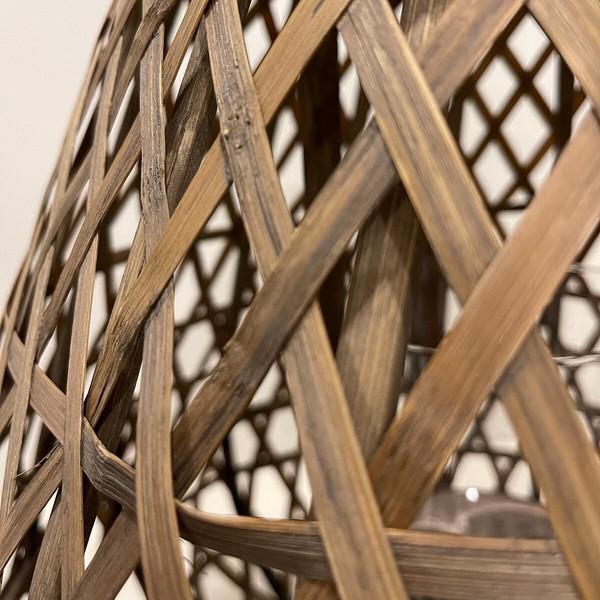 ラタンのランタン AN-42178 おしゃれ 高級感 キャンドルスタンド オブジェ |  | 01