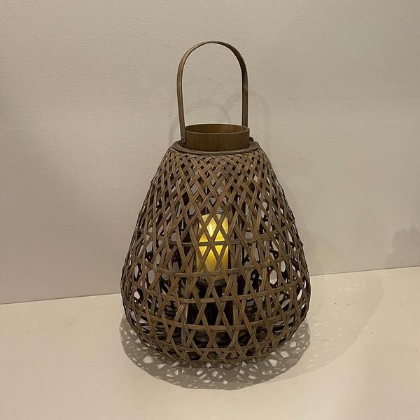 ラタンのランタン AN-42178 おしゃれ 高級感 キャンドルスタンド オブジェ |  | 04