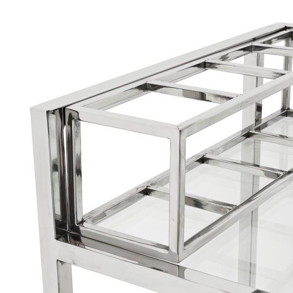 バーワゴン キッチンワゴン 配膳車 カート キャスター付き 作業台 おしゃれ 高級感 エレガント アンティーク |  | 01