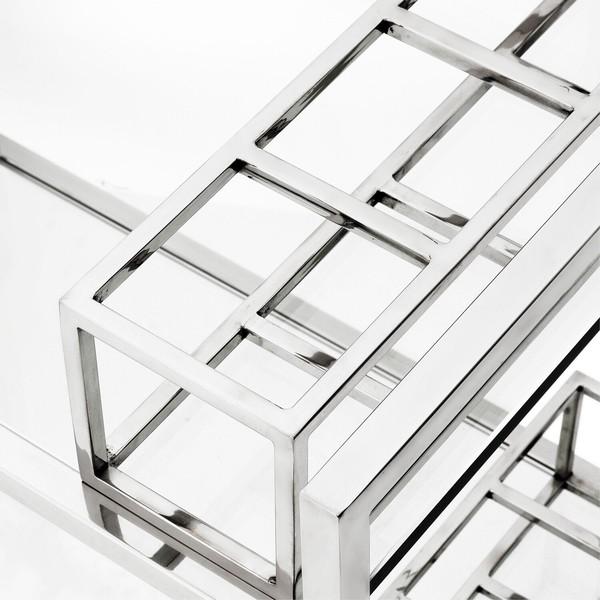 バーワゴン キッチンワゴン 配膳車 カート キャスター付き 作業台 おしゃれ 高級感 エレガント アンティーク |  | 02