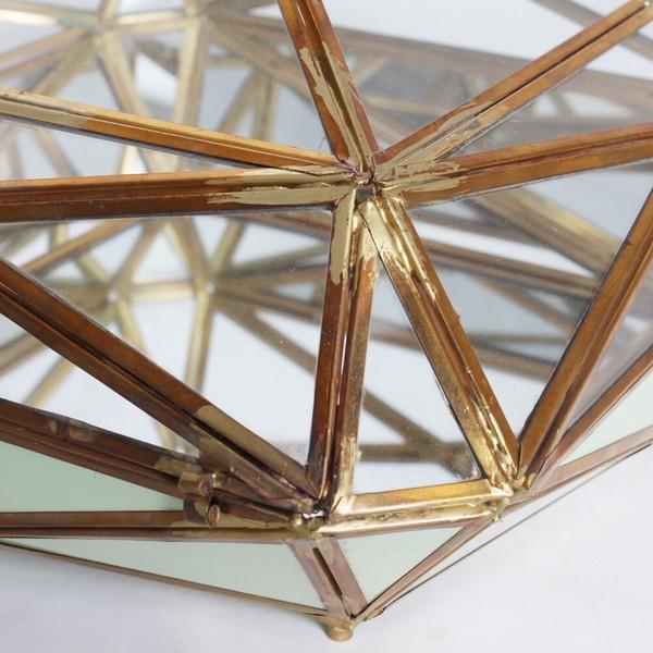 デコラティブなガラスボックス 小物入れ 小物収納 整理整頓 卓上 机上 収納ケース 収納ボックス |  | 03