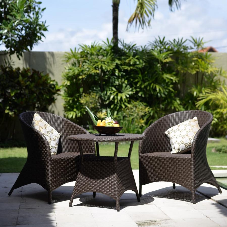 ラウンジチェア アウトドア家具 ガーデン家具 シンセティックラタン 1P 軽量 |  | 02