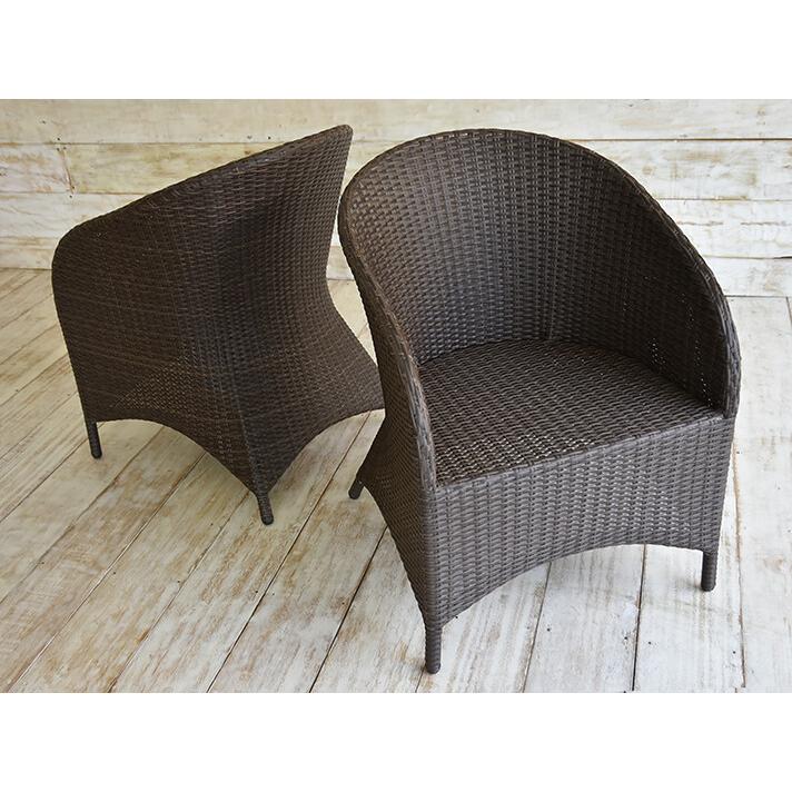 ラウンジチェア アウトドア家具 ガーデン家具 シンセティックラタン 1P 軽量 |  | 04