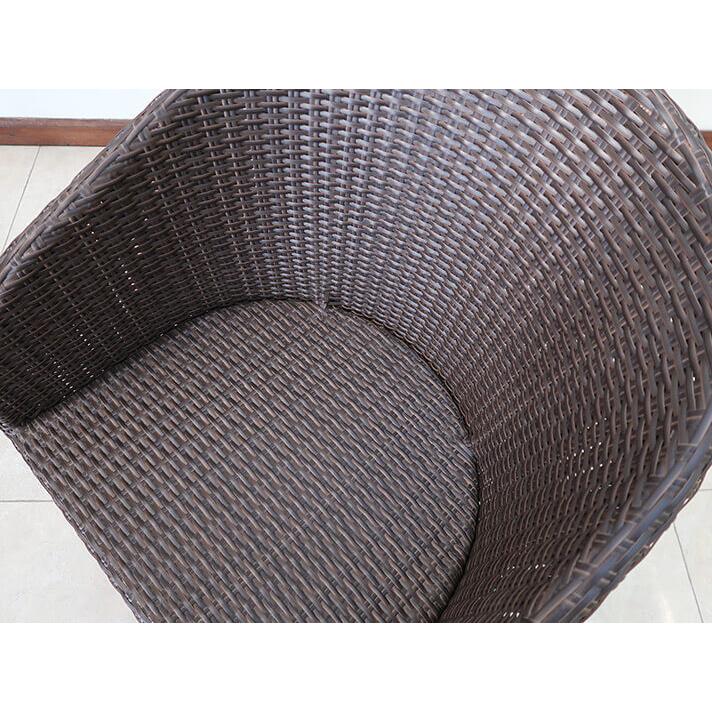 ラウンジチェア アウトドア家具 ガーデン家具 シンセティックラタン 1P 軽量 |  | 06