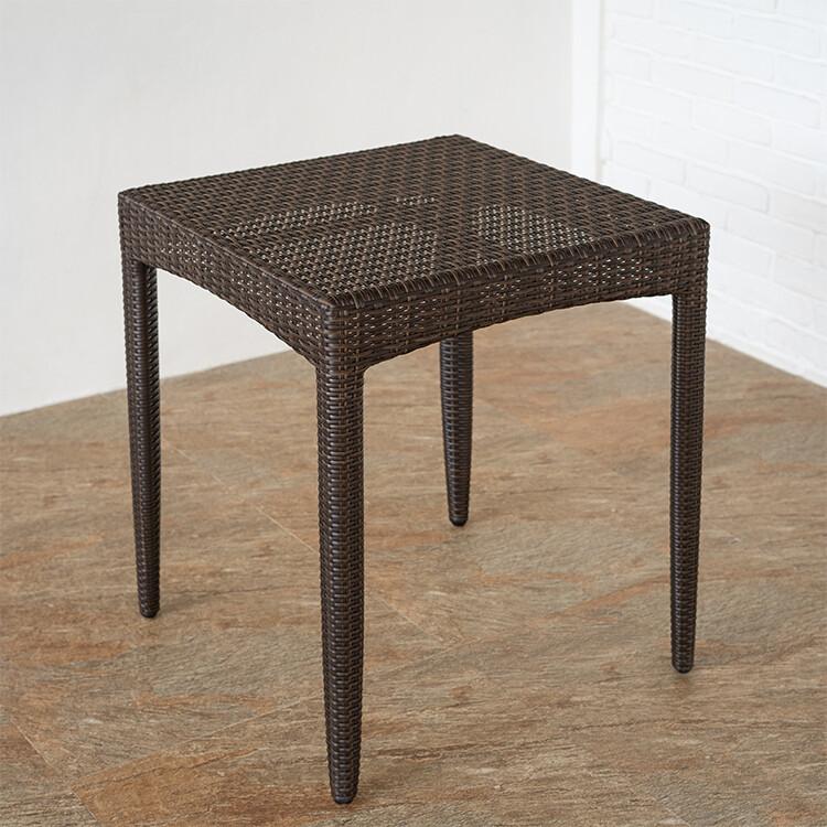 テラステーブル アウトドア家具 ガーデン家具 シンセティックラタン 軽量 | 