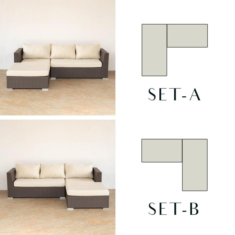 デイベッドソファ アウトドア家具 ガーデン家具 シンセティックラタン カウチソファ |  | 01