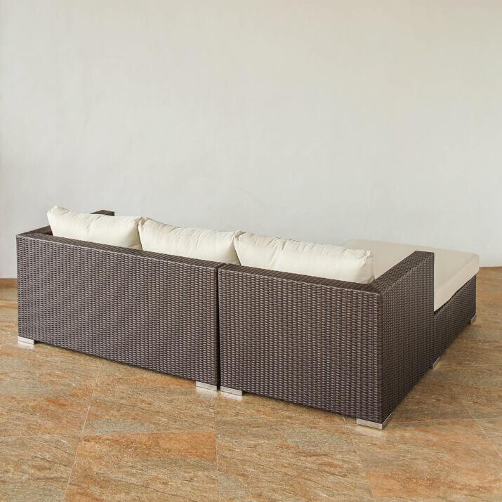 デイベッドソファ アウトドア家具 ガーデン家具 シンセティックラタン カウチソファ |  | 04