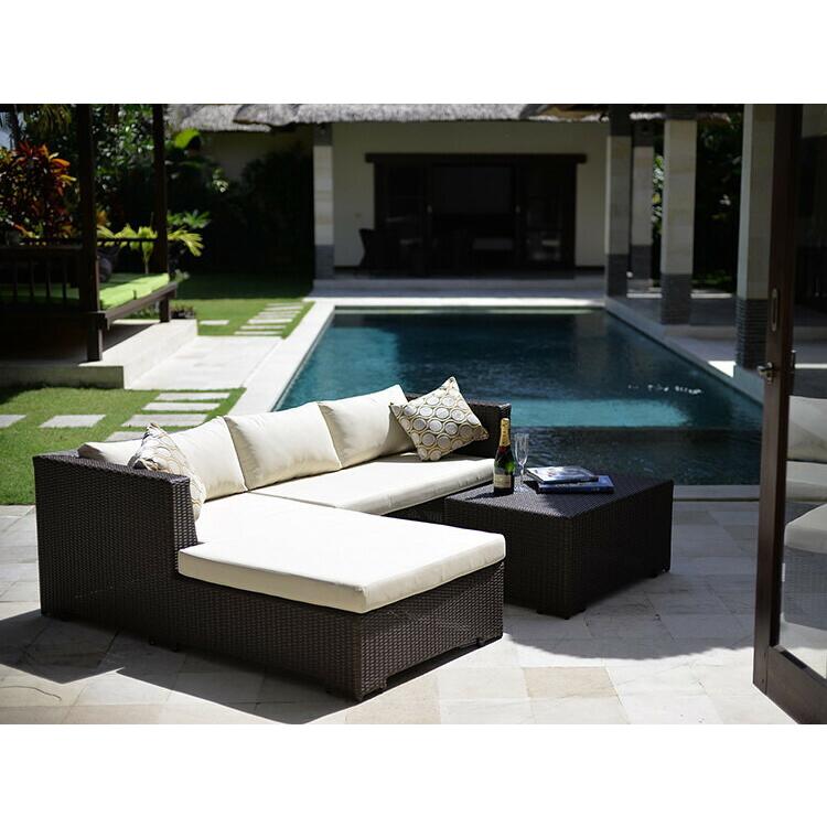 デイベッドソファ アウトドア家具 ガーデン家具 シンセティックラタン カウチソファ |  | 07