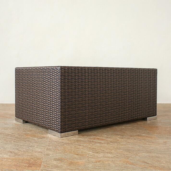 ローテーブル アウトドア家具 ガーデン家具 シンセティックラタン 軽量 |  | 01