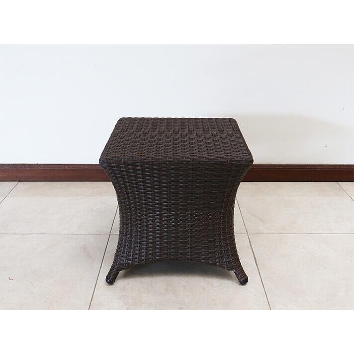 サイドテーブル アウトドア家具 ガーデン家具 シンセティックラタン 軽量 |  | 01