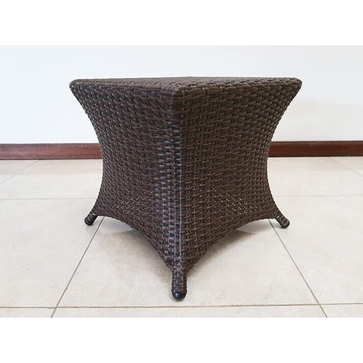 サイドテーブル アウトドア家具 ガーデン家具 シンセティックラタン 軽量 |  | 02