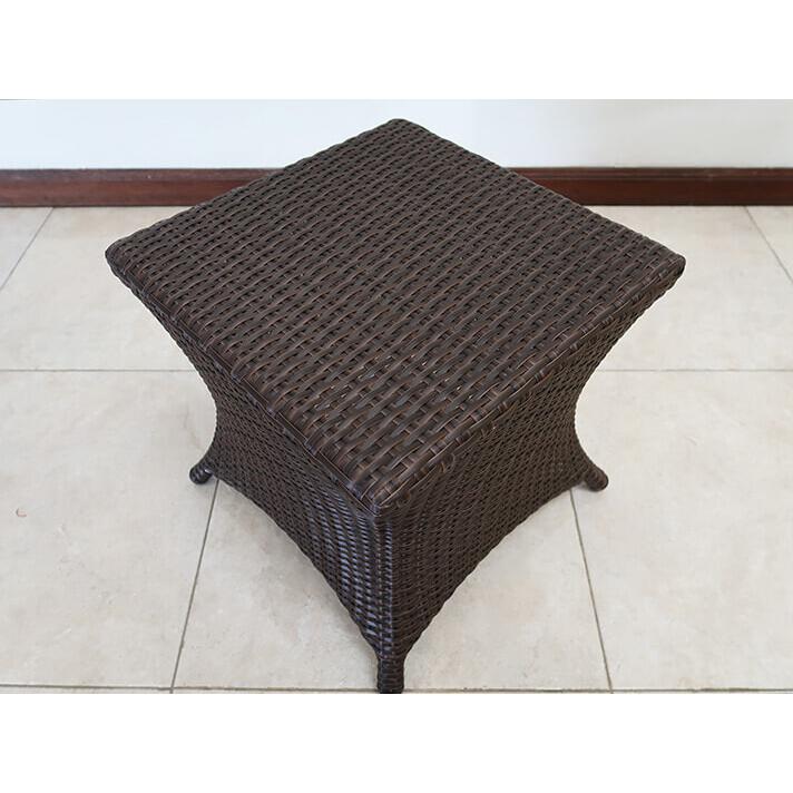 サイドテーブル アウトドア家具 ガーデン家具 シンセティックラタン 軽量 |  | 03