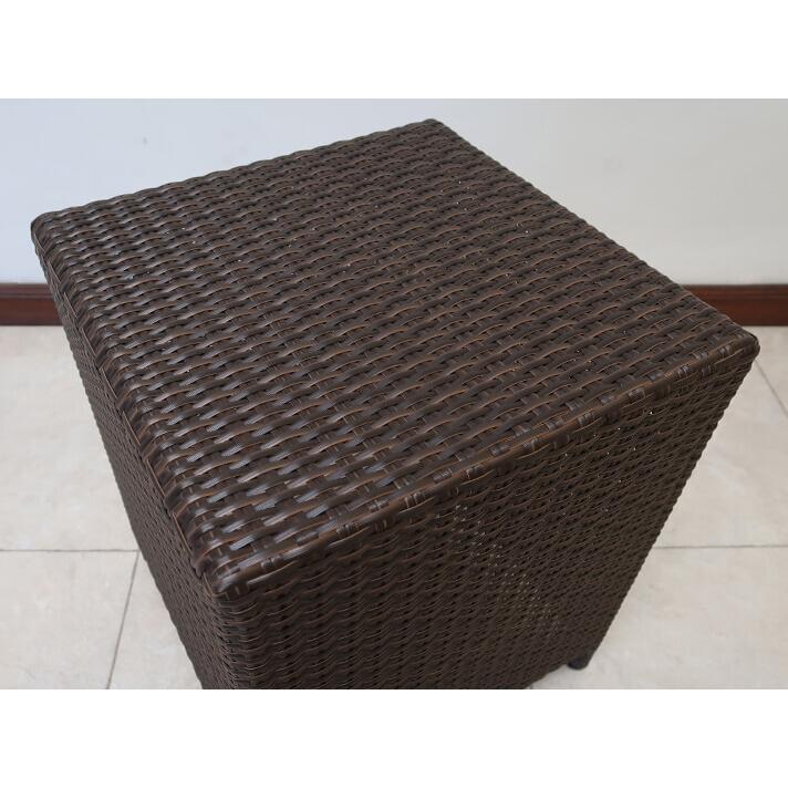 サイドテーブル アウトドア家具 ガーデン家具 四角 シンセティックラタン 軽量 |  | 04