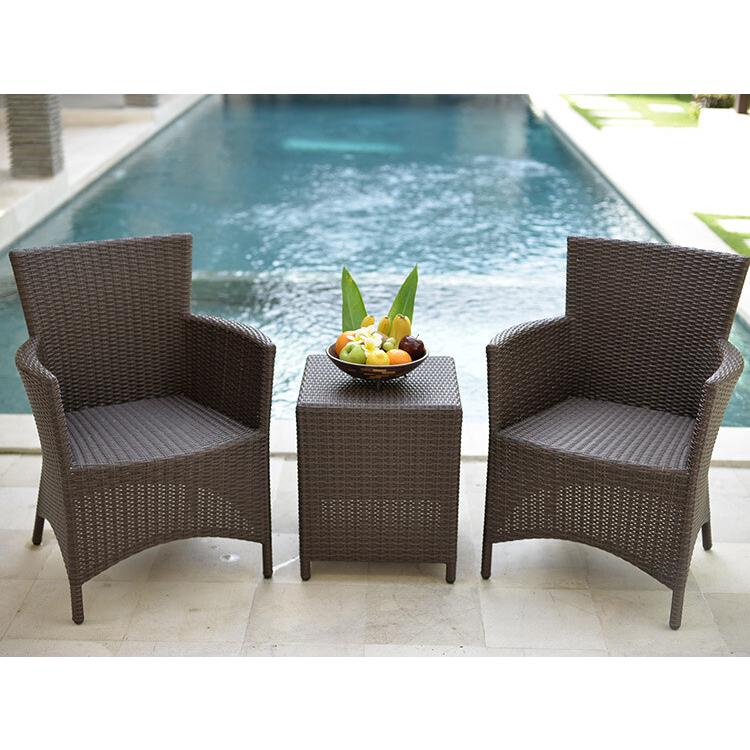 サイドテーブル アウトドア家具 ガーデン家具 四角 シンセティックラタン 軽量 |  | 07