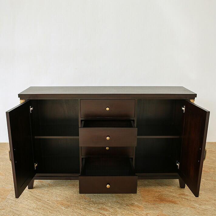 ウォーターヒヤシンス キャビネット 大容量 アジアン家具 ルンバ対応 |  | 04