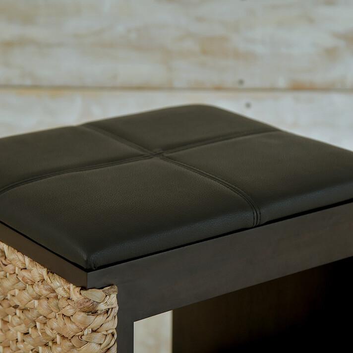 ウォーターヒヤシンス ドレッサー 3点セット 鏡 スツール デスク アジアン家具 |  | 07