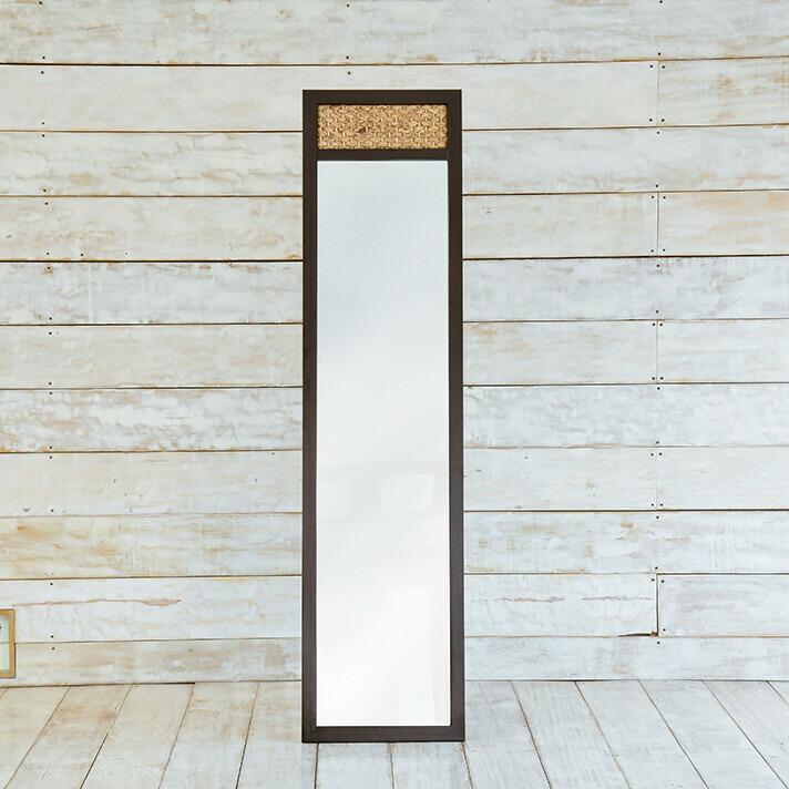 ウォーターヒヤシンス スタンドミラー 姿見 鏡 自立スタンド付き |  | 01