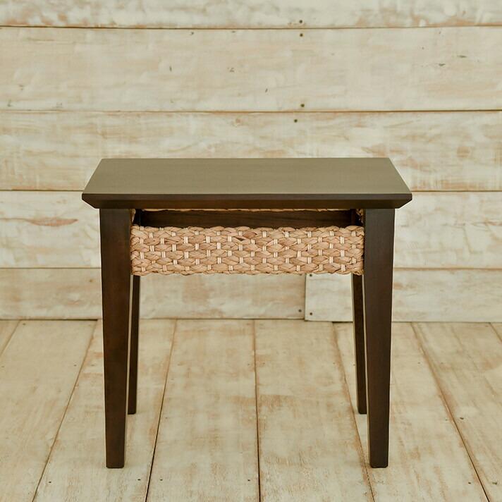 ウォーターヒヤシンス サイドテーブル ソファテーブル マホガニー材 アジアン家具 |  | 01