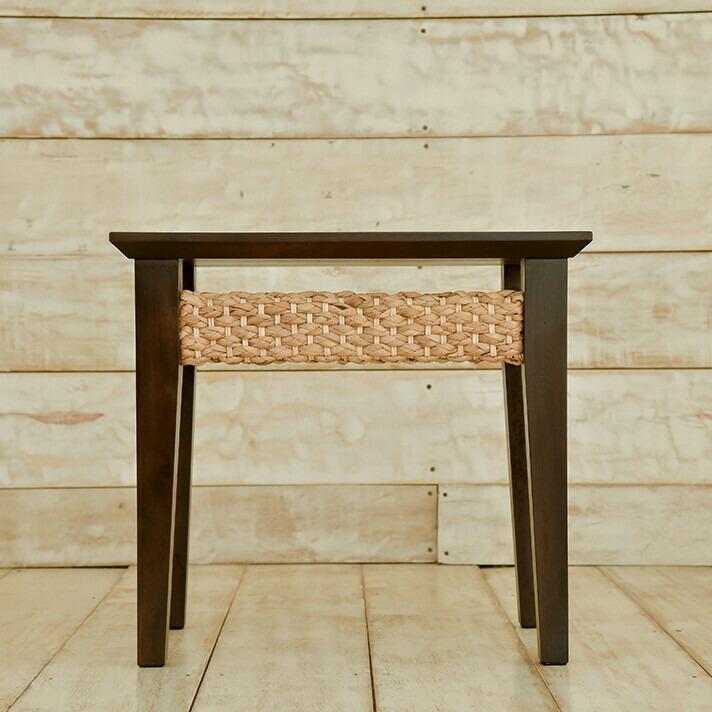 ウォーターヒヤシンス サイドテーブル ソファテーブル マホガニー材 アジアン家具 |  | 02