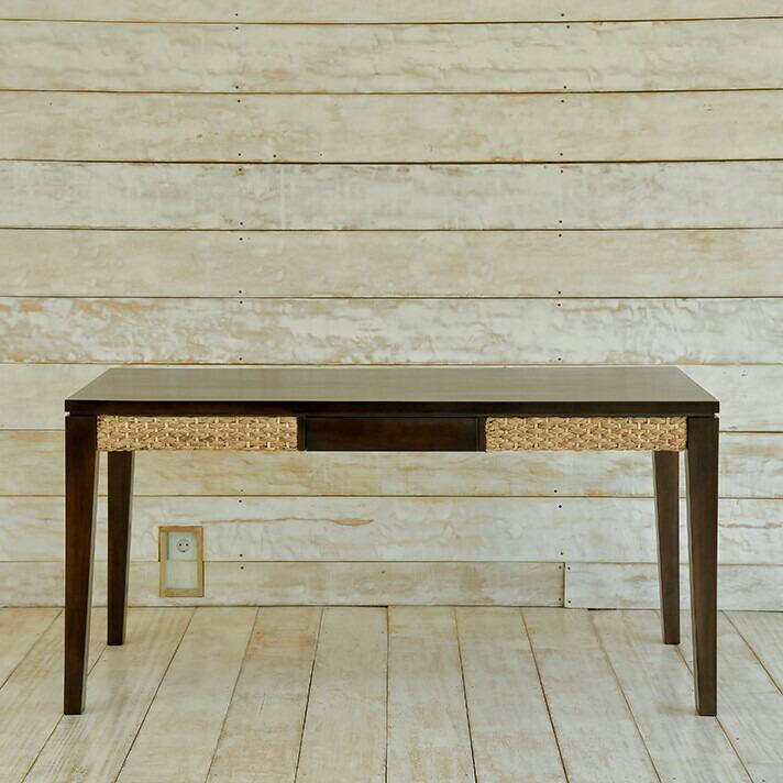 ウォーターヒヤシンス ダイニングテーブル アジアン家具 マホガニー材 |  | 02