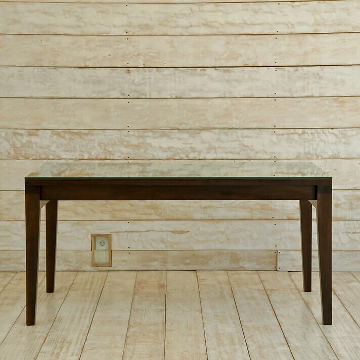 ウォーターヒヤシンス ダイニングテーブル アジアン家具 ガラス天板 |  | 02