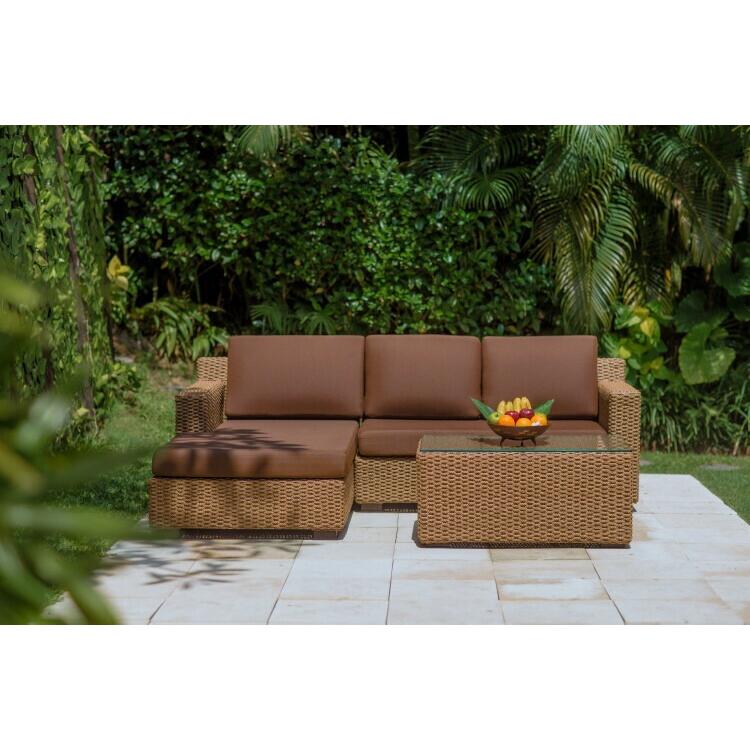 ソファセット L字 シンセティックヒヤシンス アウトドア家具 ガーデン家具 アジアン |  | 05