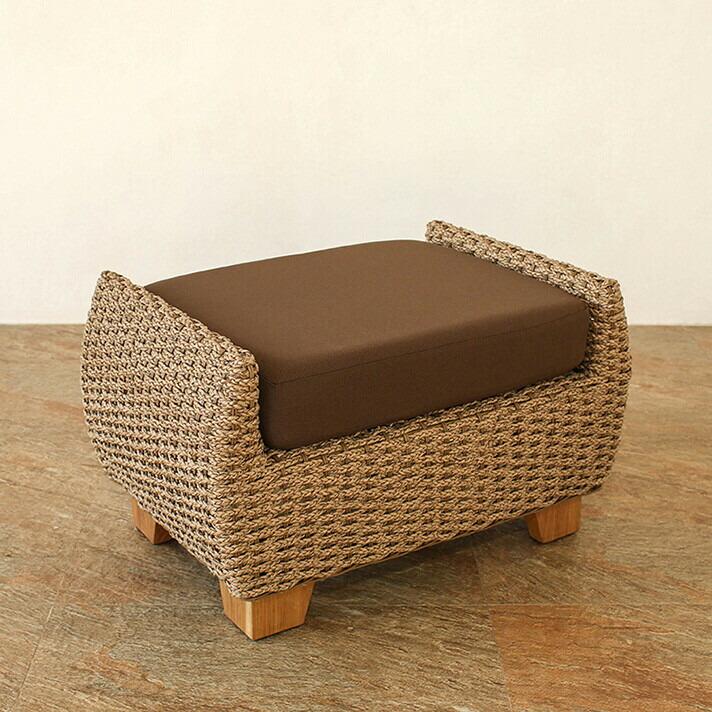 オットマン シンセティックヒヤシンス アウトドア家具 ガーデン家具 アジアン |  | 01